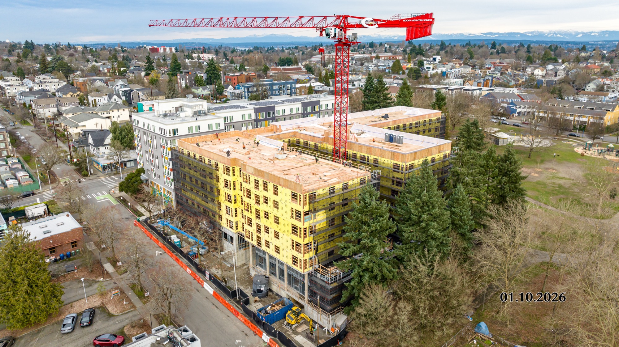 JRT Northwest Bryant Manor framing project Seattle